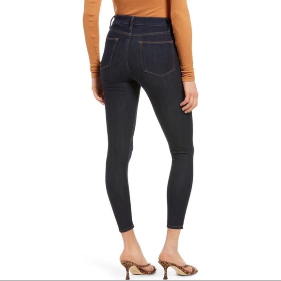 Frame Le High Skinny Jeans Size 26 Stretch Basic Minimalist Preppy Capsule - Picture 11 of 12